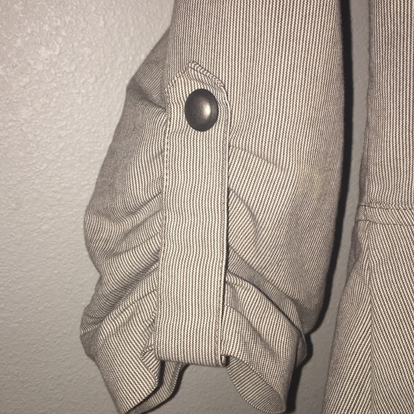 Open Front Military Blazer sz small - Picture 4 of 4